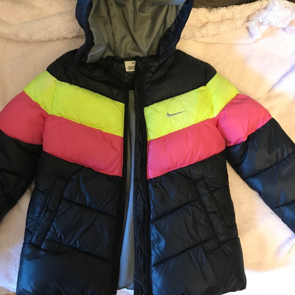NIKE Toddler Girl Puffer Coat- Size 3T